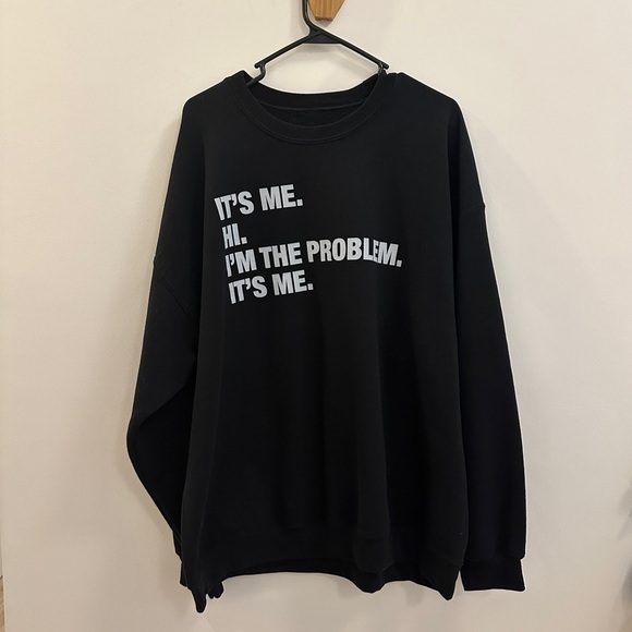 Taylor Swift Problem Pullover Sweatshirt - Picture 2 of 4
